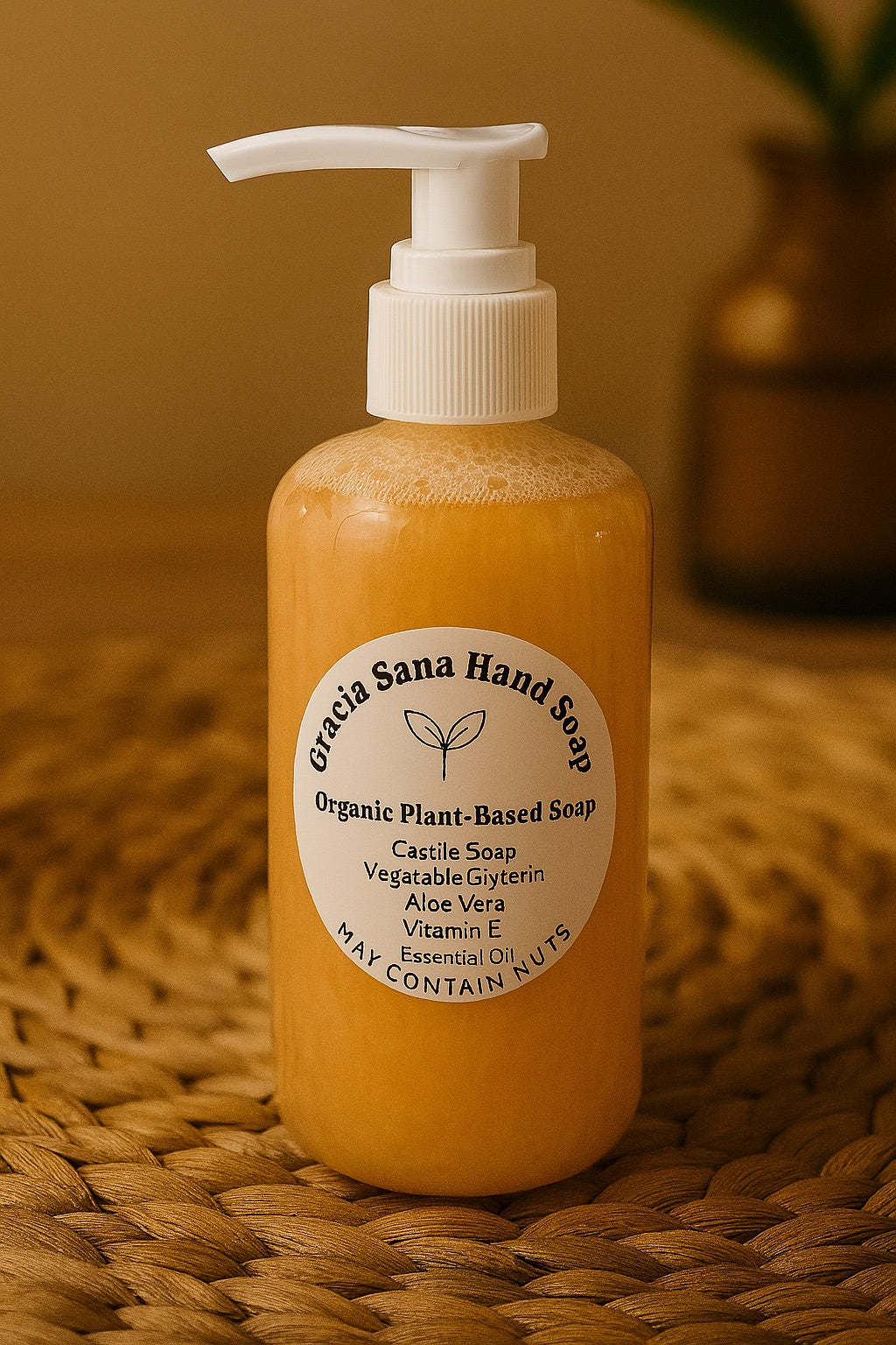 Organic Plant-Based Hand Soap (Choose a scent)